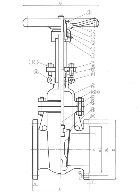 Gate Valve 10k structure