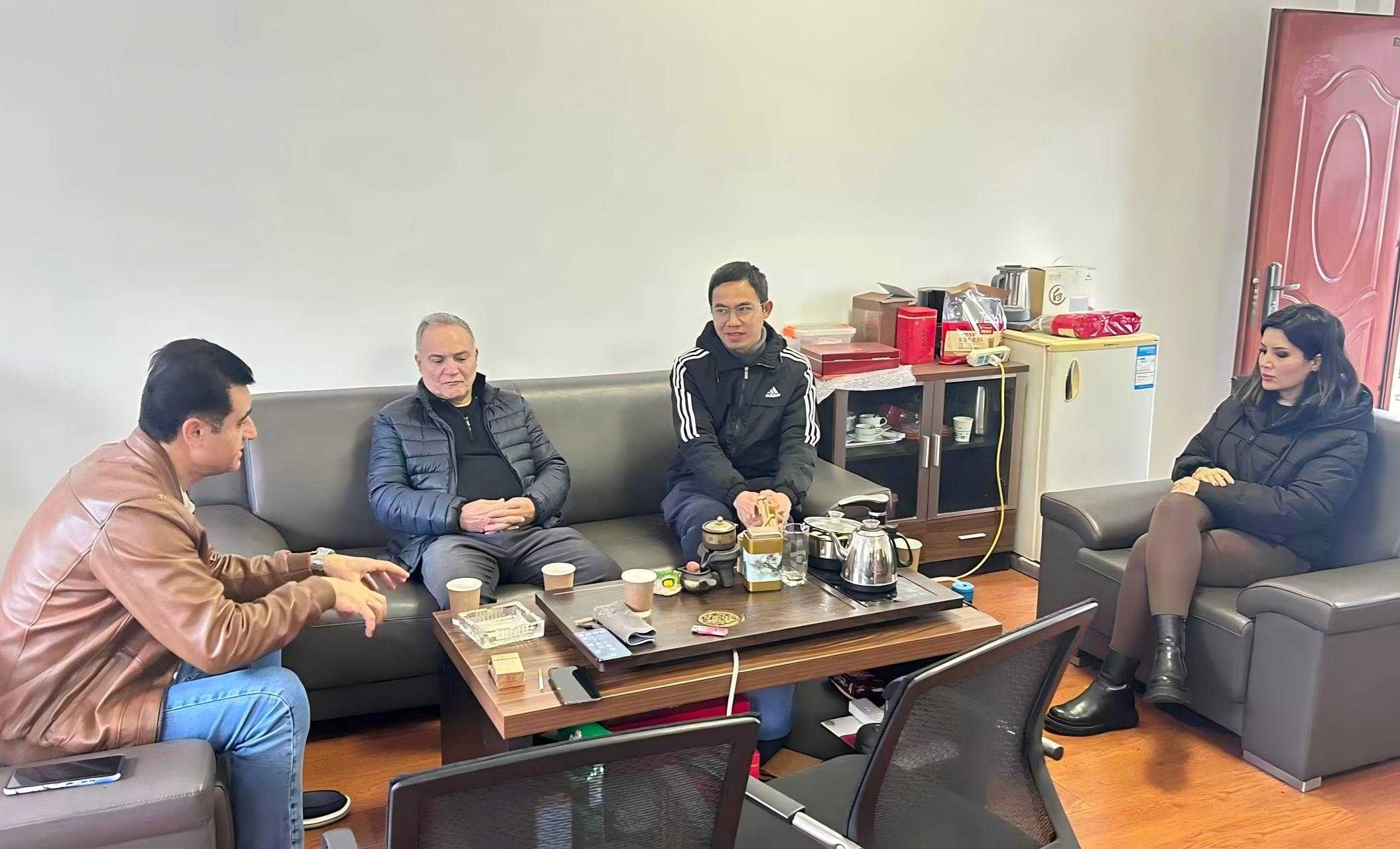 Iranian Client Visits Our Factory to Strengthen Cooperation in Valve Manufacturing